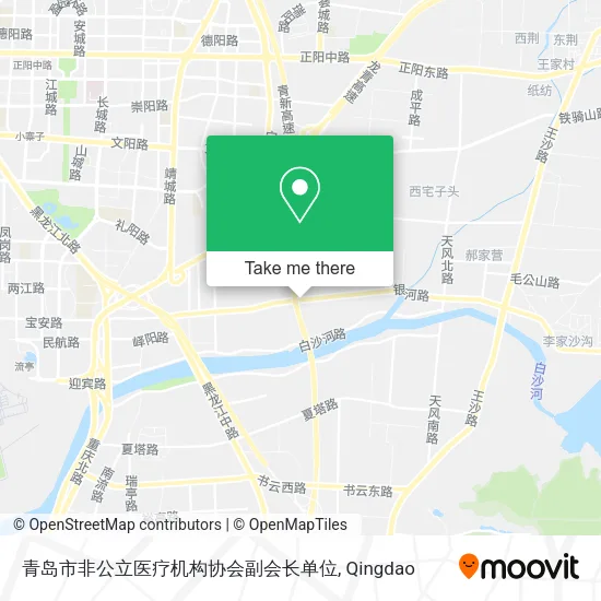 青岛市非公立医疗机构协会副会长单位 map