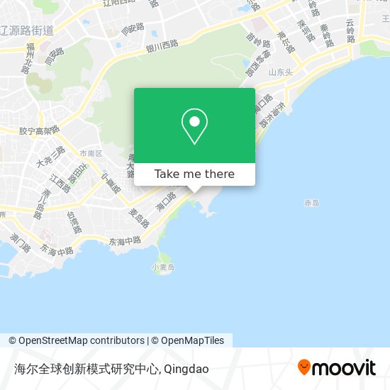 海尔全球创新模式研究中心 map