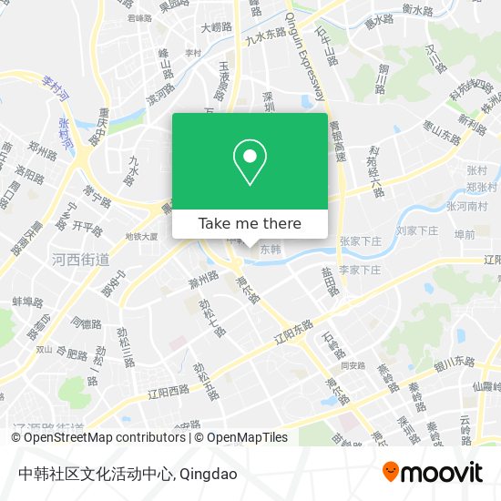 中韩社区文化活动中心 map