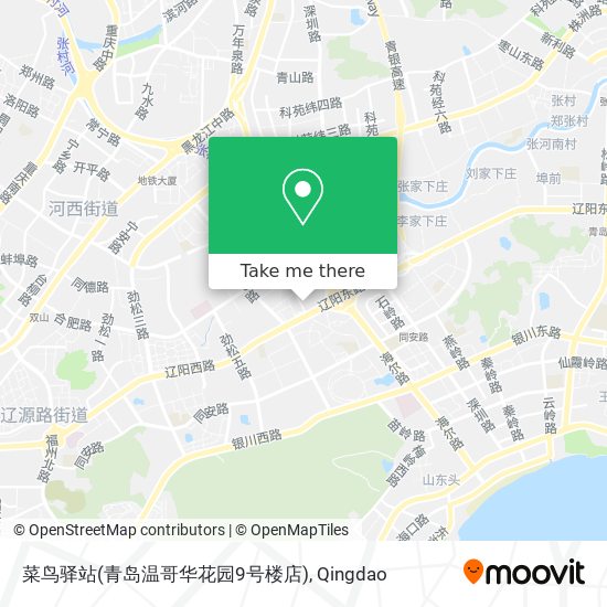 菜鸟驿站(青岛温哥华花园9号楼店) map