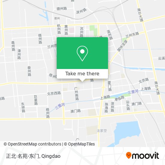 正北·名苑-东门 map