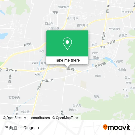 鲁商置业 map