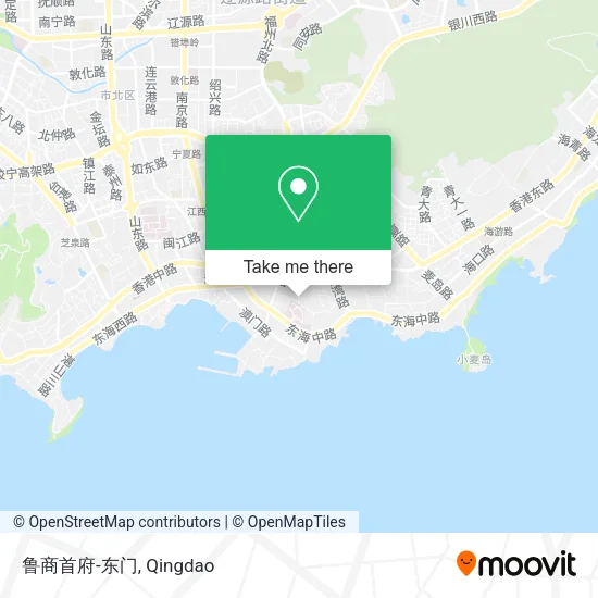 鲁商首府-东门 map