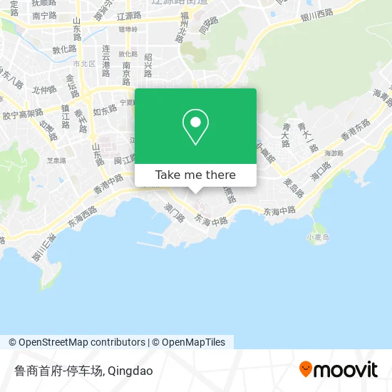 鲁商首府-停车场 map