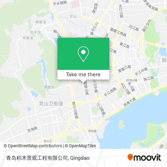 青岛积木景观工程有限公司 map