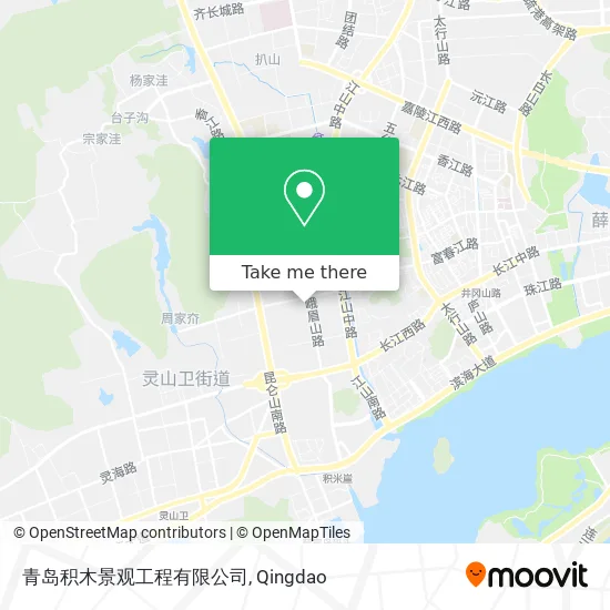 青岛积木景观工程有限公司 map
