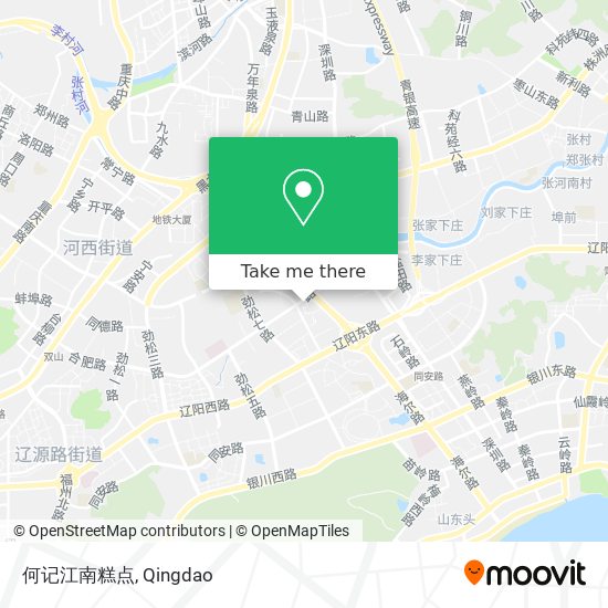 何记江南糕点 map