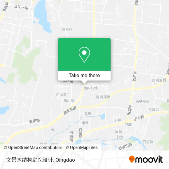 文景木结构庭院设计 map