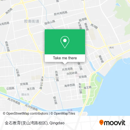 金石教育(灵山湾路校区) map