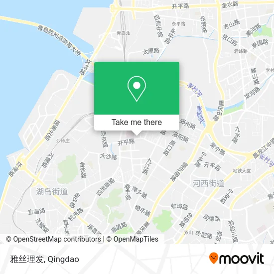 雅丝理发 map