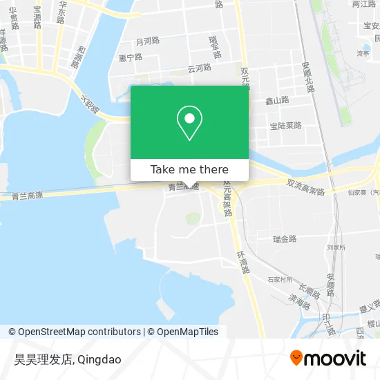 昊昊理发店 map