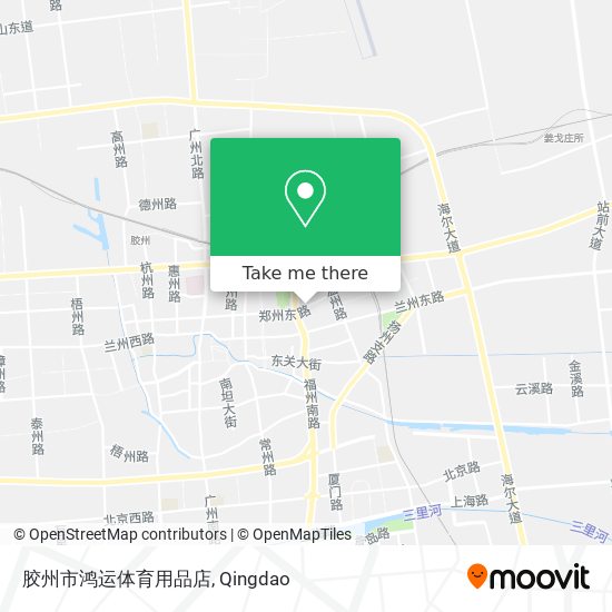 胶州市鸿运体育用品店 map
