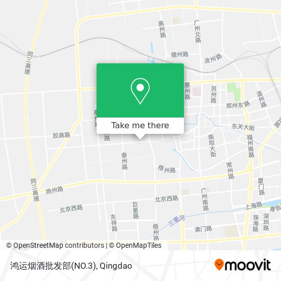 鸿运烟酒批发部(NO.3) map