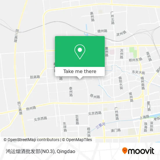鸿运烟酒批发部(NO.3) map