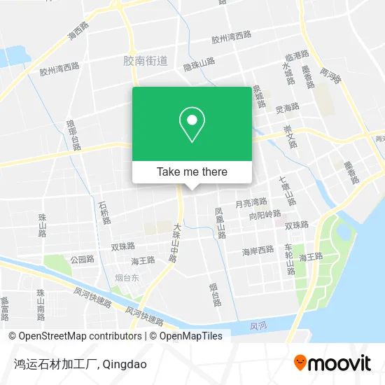 鸿运石材加工厂 map