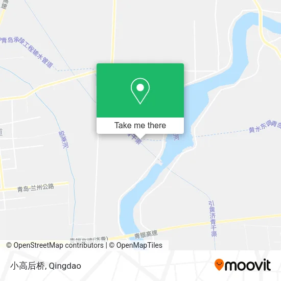 小高后桥 map