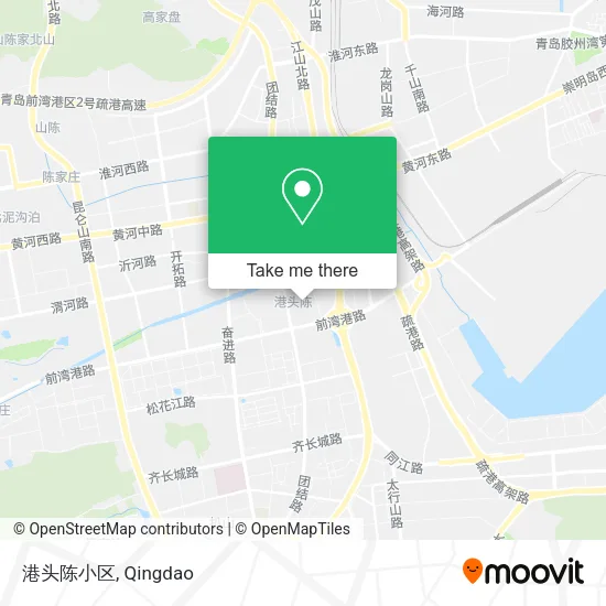 港头陈小区 map