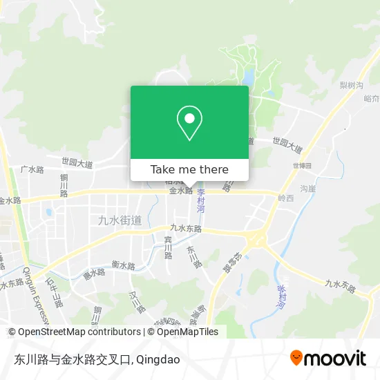东川路与金水路交叉口 map