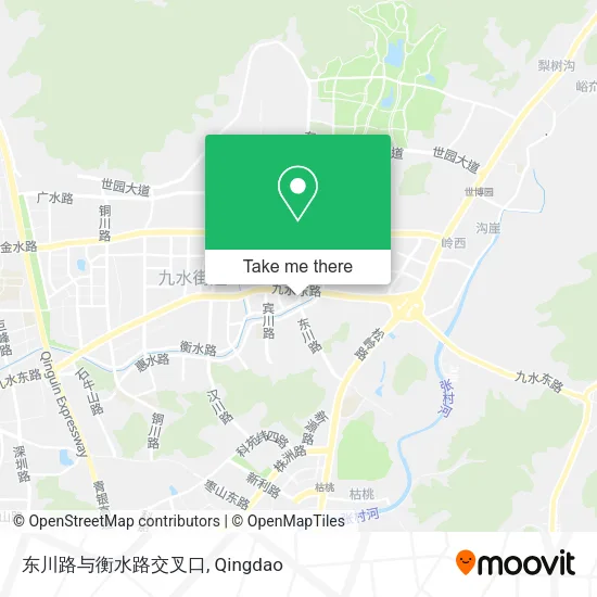 东川路与衡水路交叉口 map