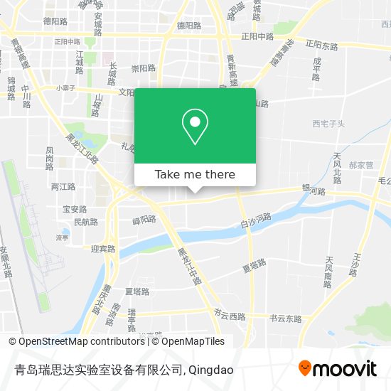 青岛瑞思达实验室设备有限公司 map