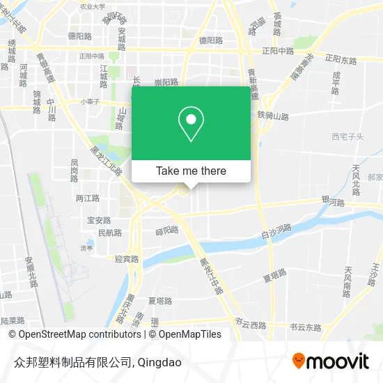 众邦塑料制品有限公司 map