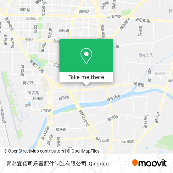 青岛宜佰司乐器配件制造有限公司 map