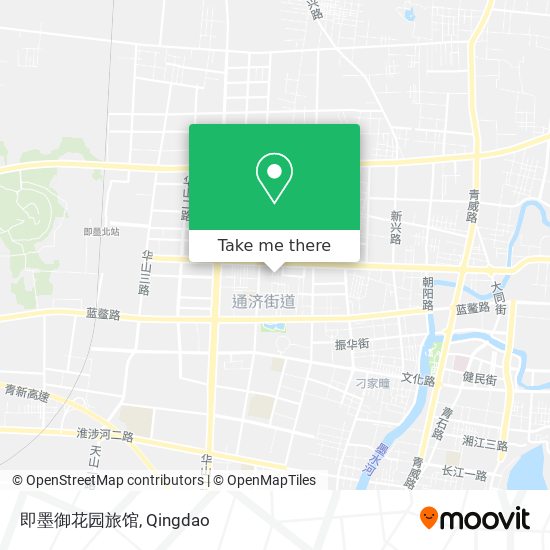 即墨御花园旅馆 map
