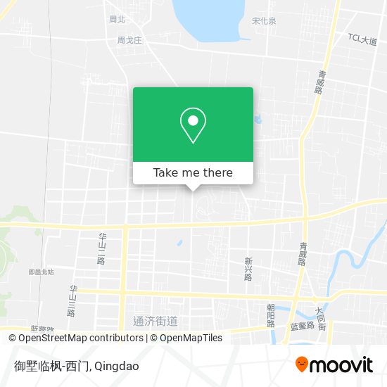 御墅临枫-西门 map
