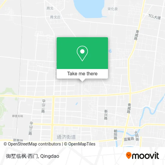 御墅临枫-西门 map