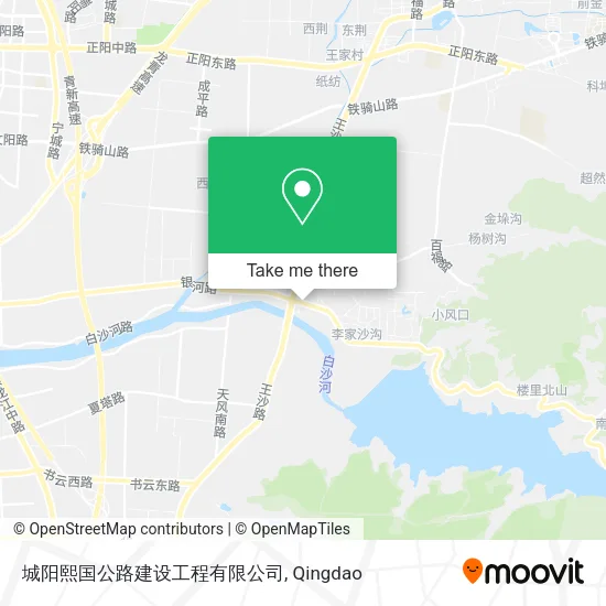 城阳熙国公路建设工程有限公司 map