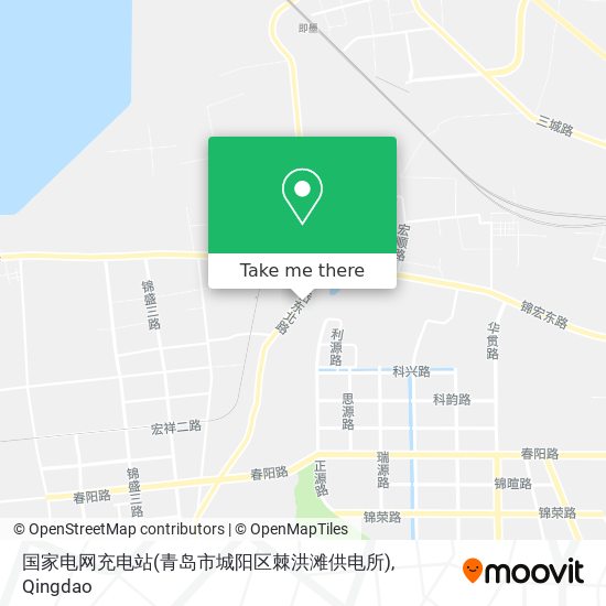 国家电网充电站(青岛市城阳区棘洪滩供电所) map