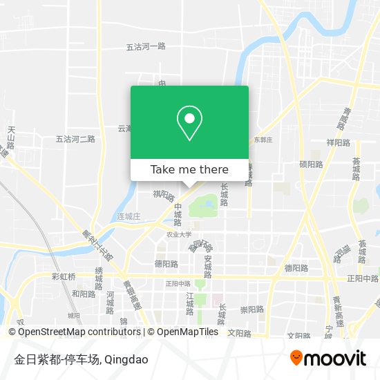金日紫都-停车场 map