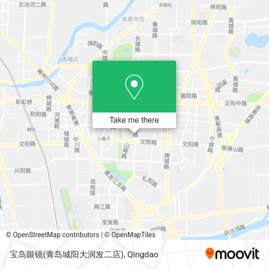宝岛眼镜(青岛城阳大润发二店) map