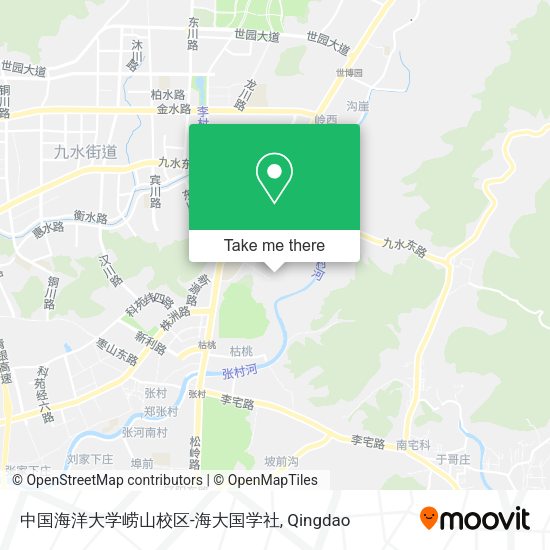 中国海洋大学崂山校区-海大国学社 map