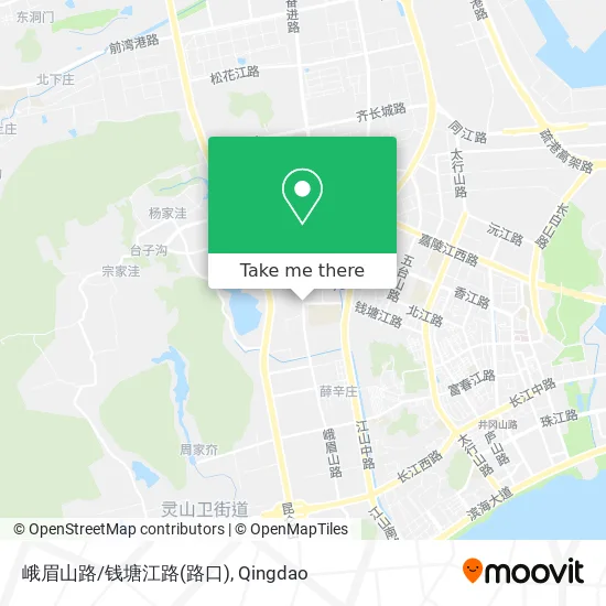 峨眉山路/钱塘江路(路口) map