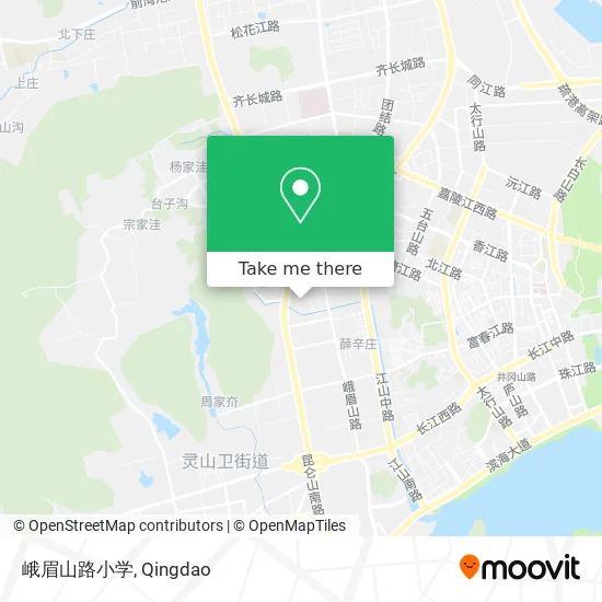 峨眉山路小学 map