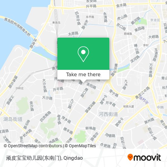 顽皮宝宝幼儿园(东南门) map
