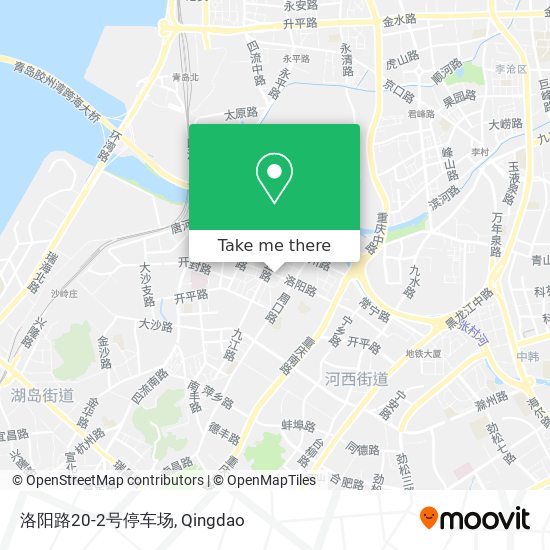 洛阳路20-2号停车场 map