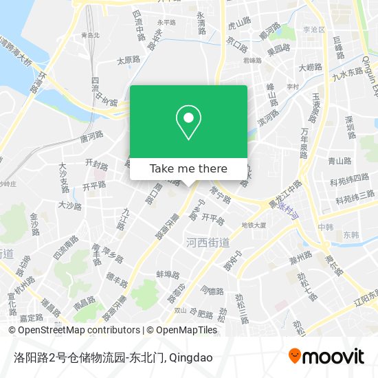 洛阳路2号仓储物流园-东北门 map