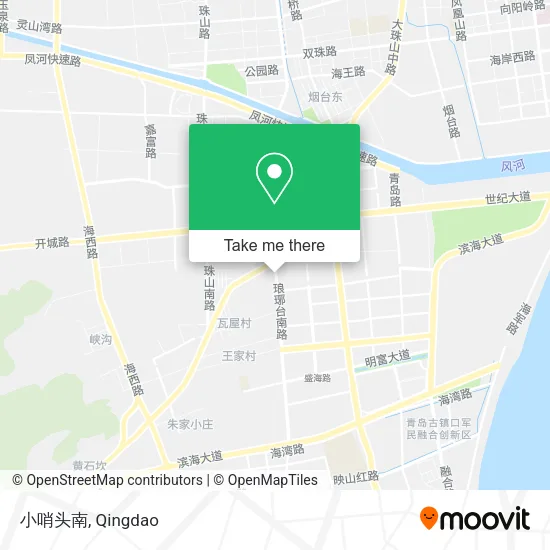 小哨头南 map