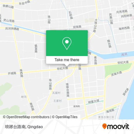 琅琊台路南 map