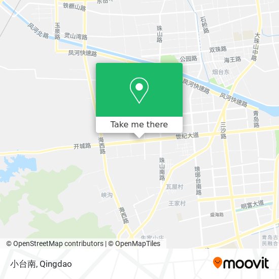 小台南 map
