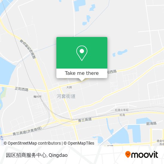 园区招商服务中心 map
