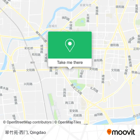 翠竹苑-西门 map