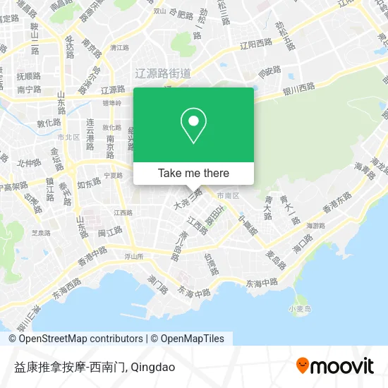 益康推拿按摩-西南门 map