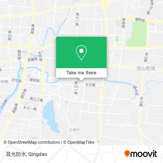 晨光防水 map