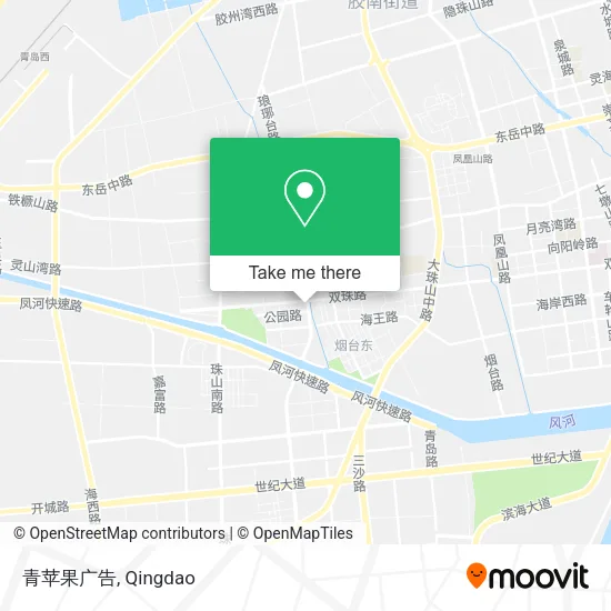 青苹果广告 map