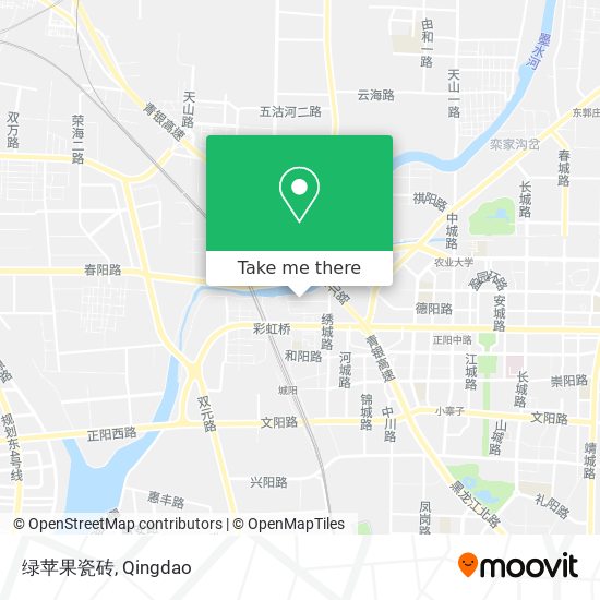 绿苹果瓷砖 map