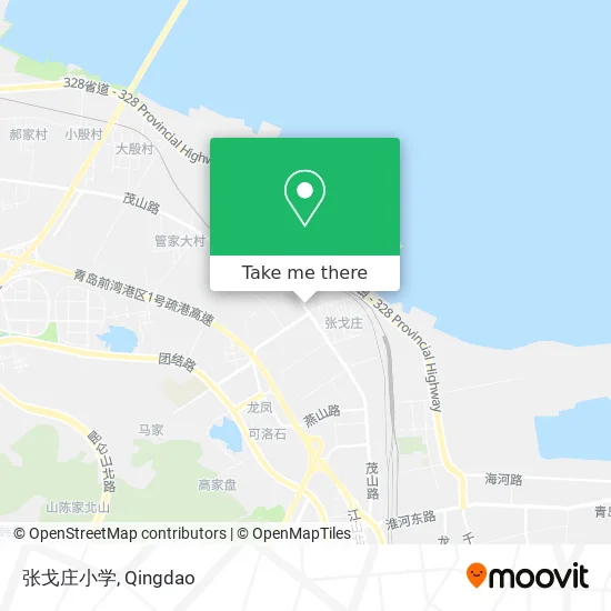 张戈庄小学 map