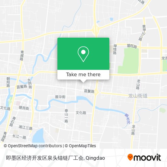 即墨区经济开发区泉头锚链厂工会 map